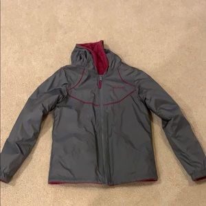 Reversible girls Columbia coat